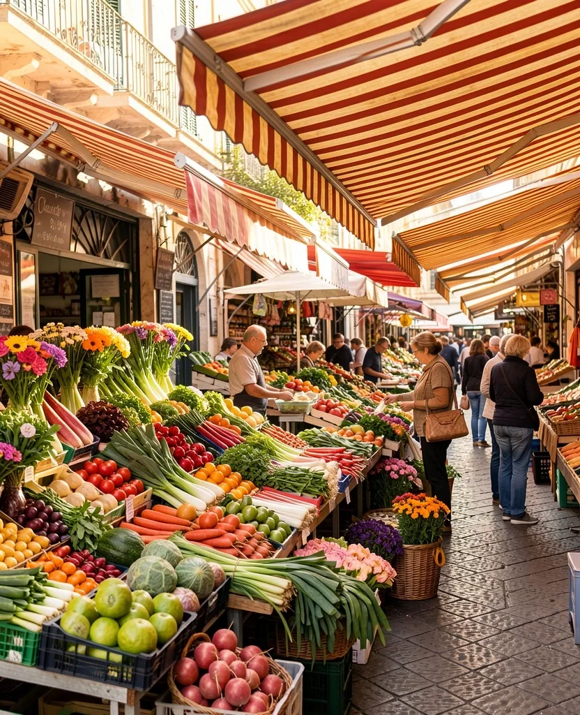 Marché du Cours Saleya à Nice