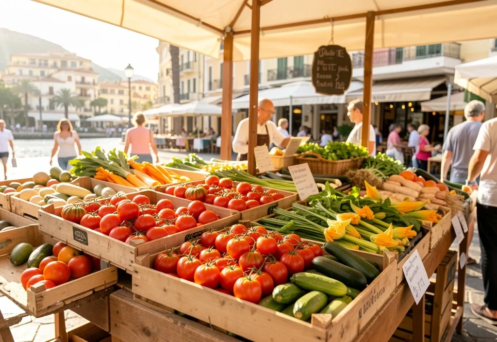 Marché de producteurs en France
