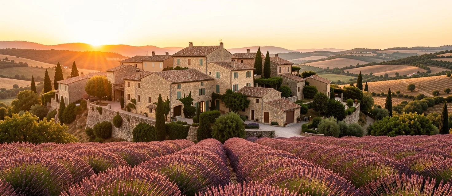 Village perché du Luberon